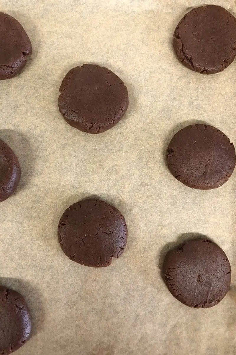 Chocolade kerstkoekjes