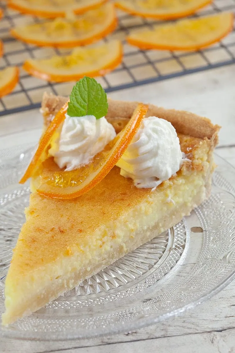 Sinaasappeltaart