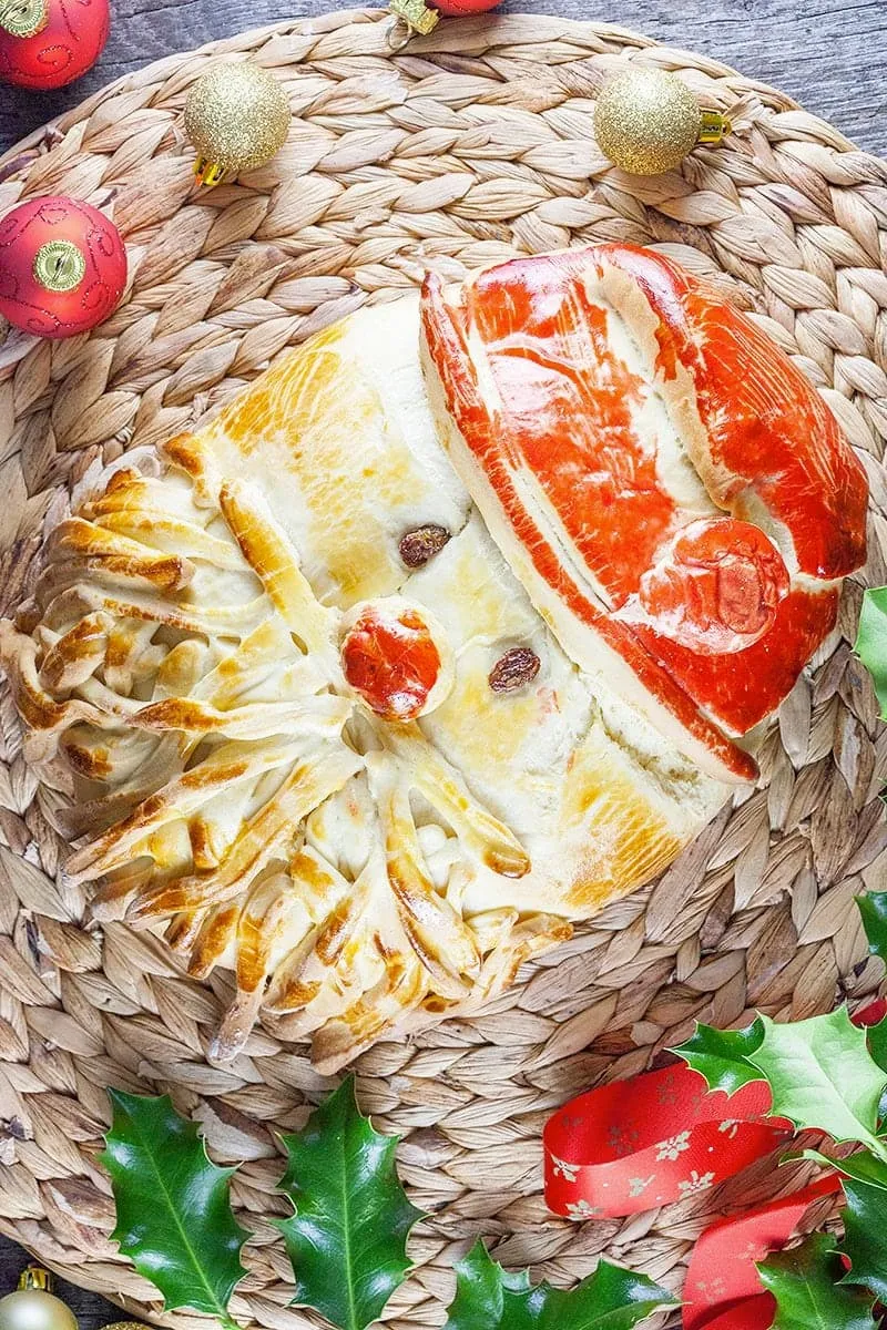 Maak je eigen kerstman brood