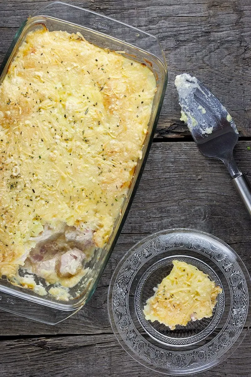 Ovenschotel met romige kip