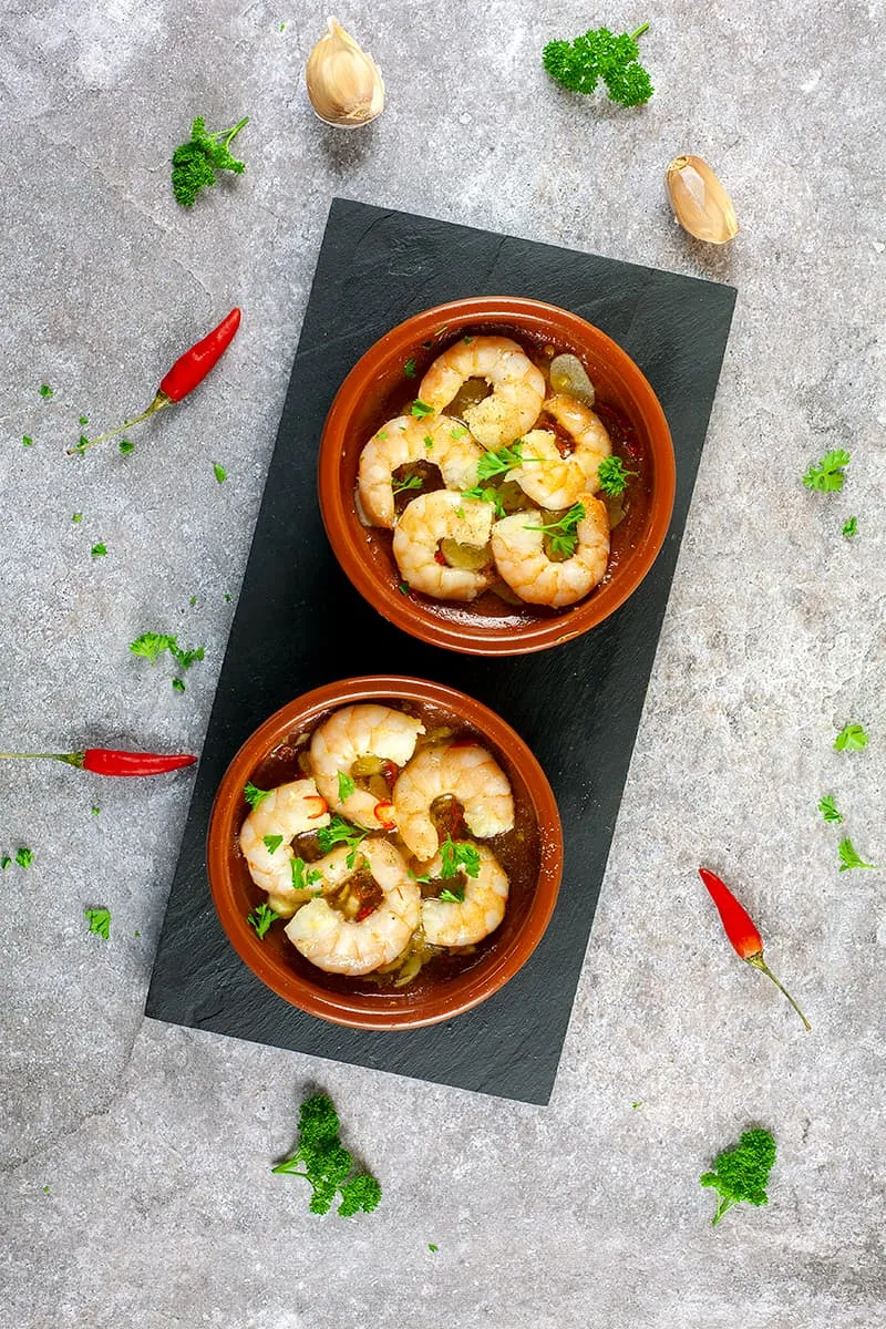 Gambas al ajillo