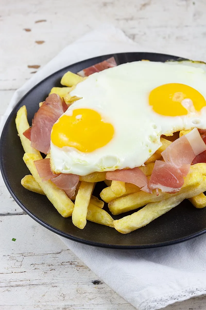 Huevos rotos - Spaanse gebroken eieren