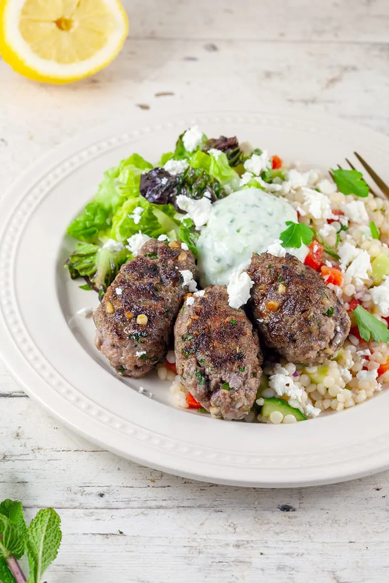 Kofta met parelcouscous