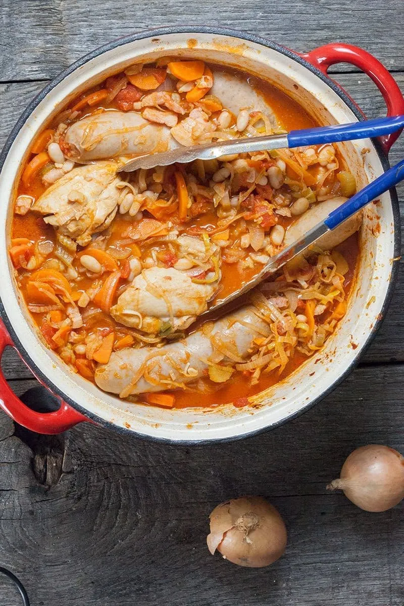 Makkelijke Franse cassoulet