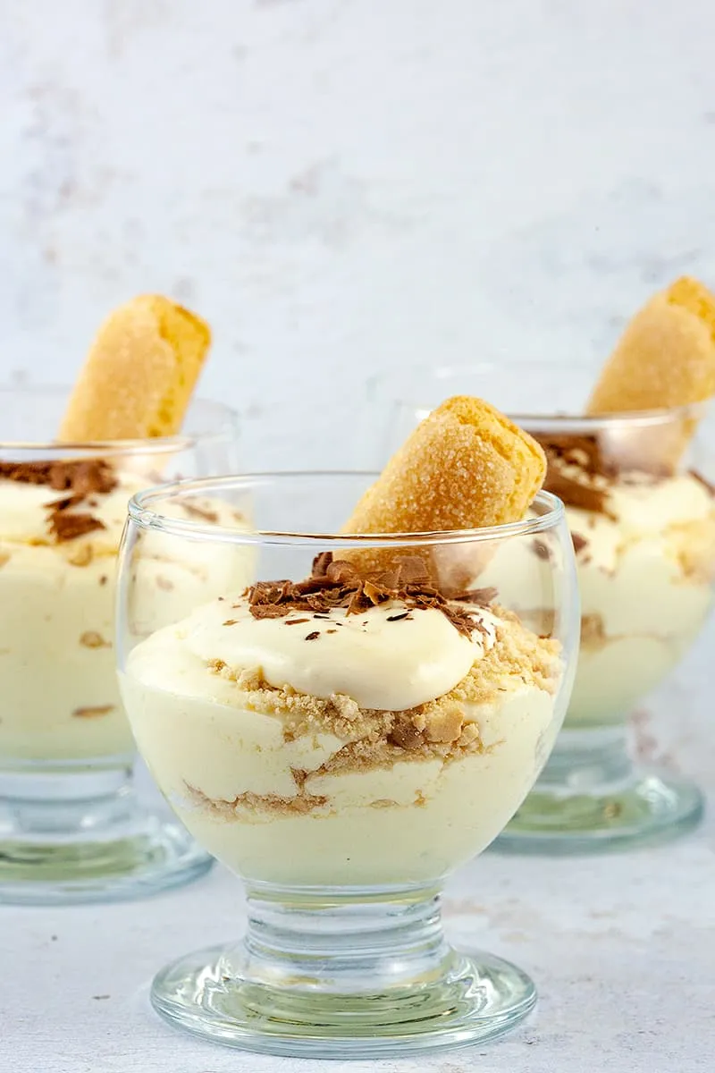 Makkelijke advocaat mousse