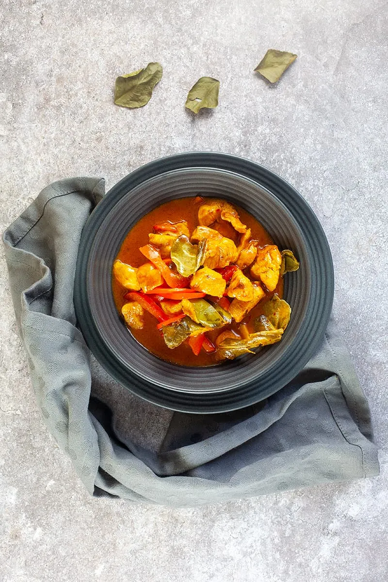 Panang curry met kip