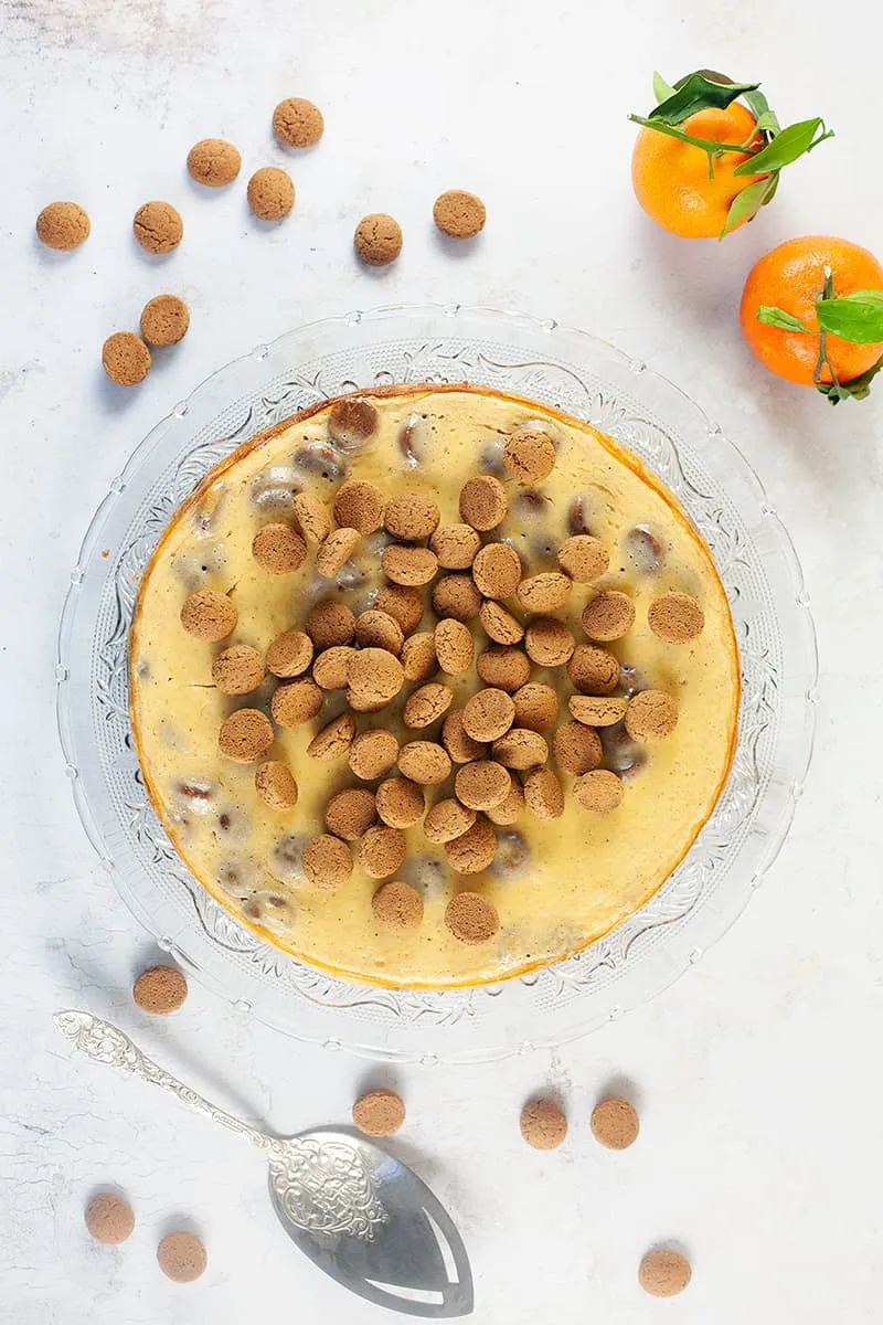 Pepernoten cheesecake