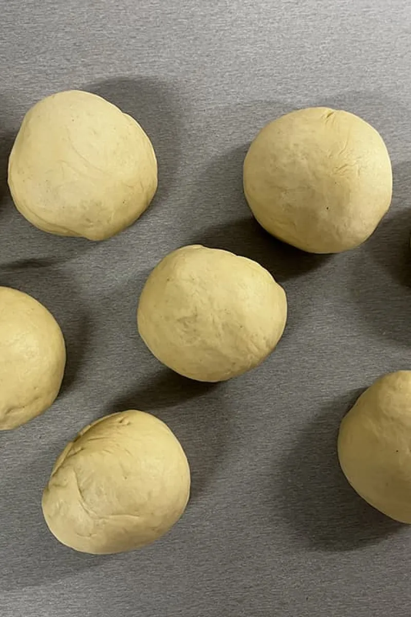 Puddingbroodjes maken - stap 1