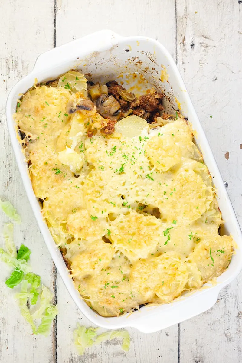 Savooiekool ovenschotel