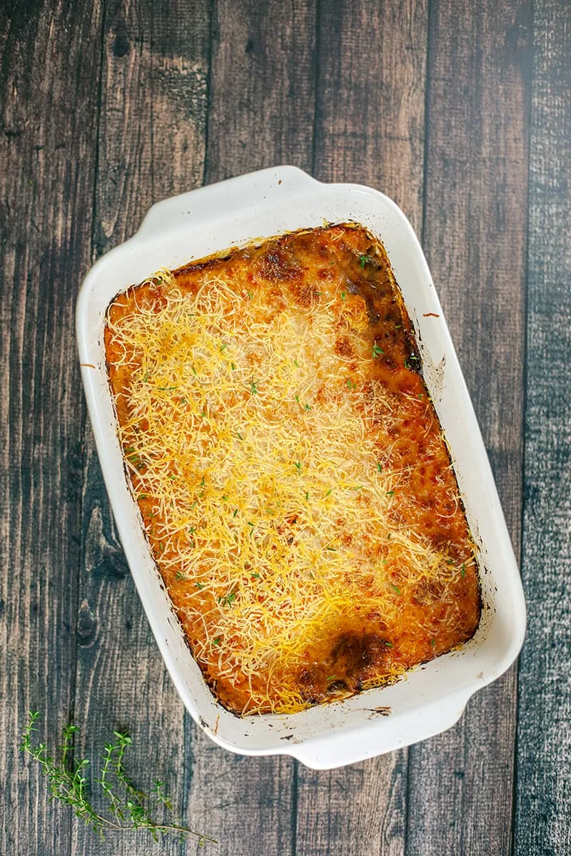 Shepherd's pie met zoete aardappel