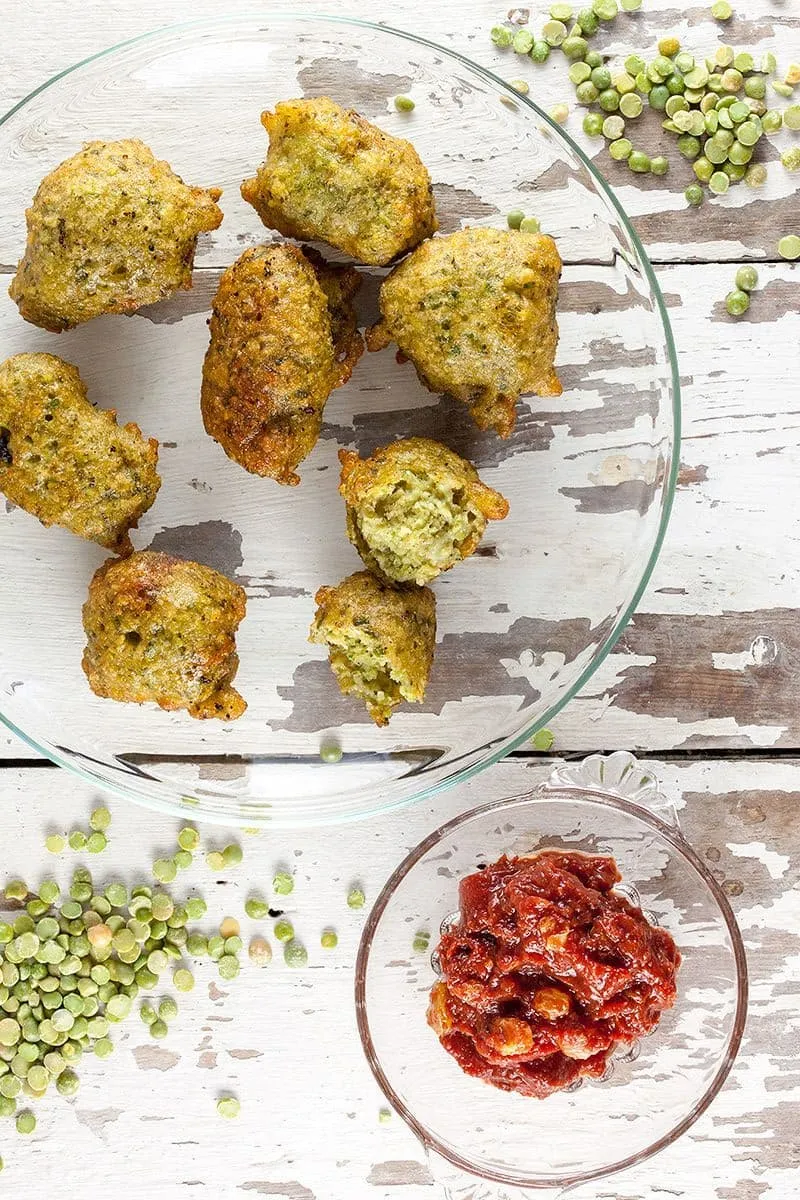 Surinaamse phulauri met zoete tomaten chutney