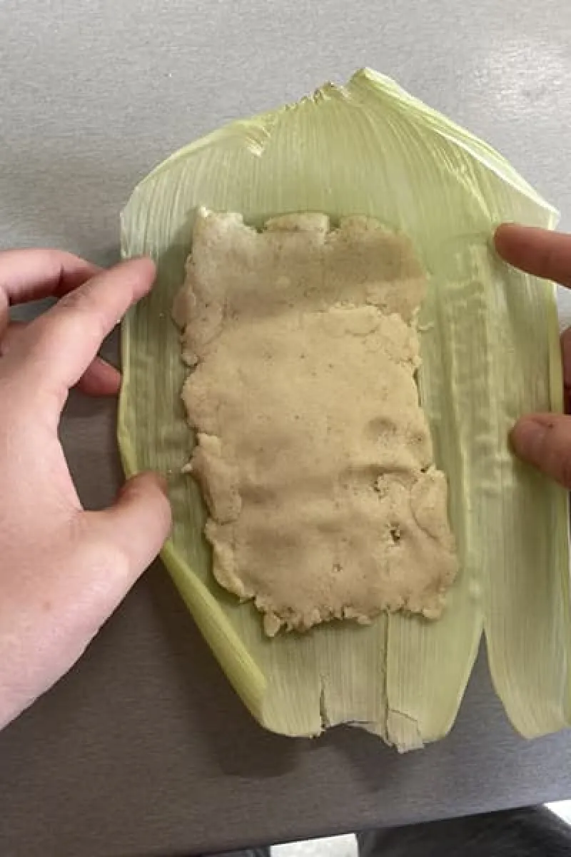 Zelf tamales maken - stap 3