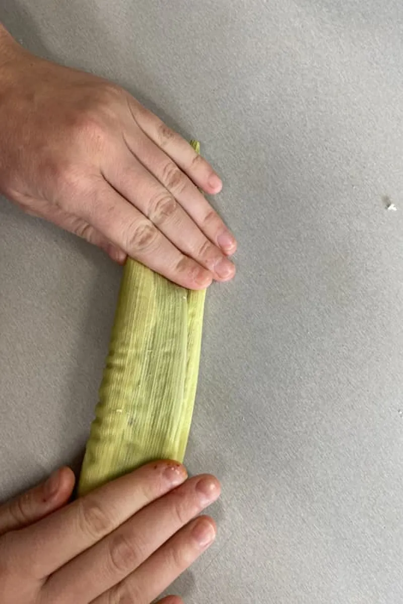 Zelf tamales maken - stap 5
