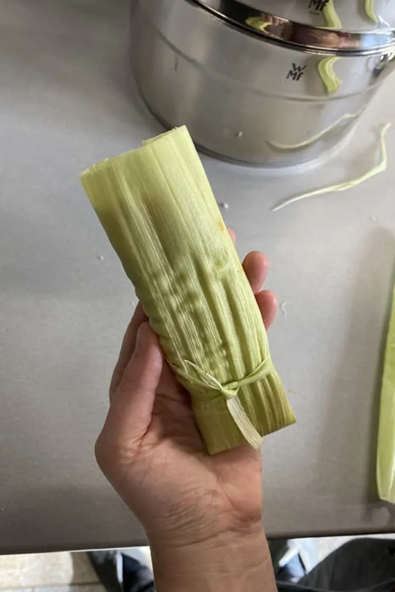 Zelf tamales maken - stap 8