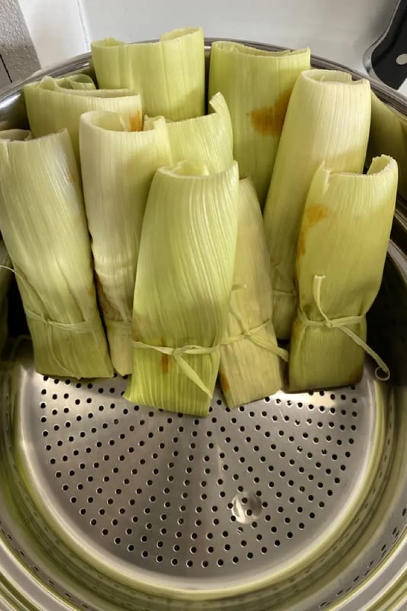 Zelf tamales maken - stap 9