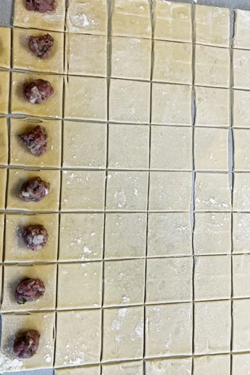 Turkse manti maken - stap 4