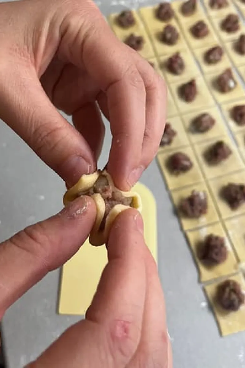 Turkse manti maken - stap 6