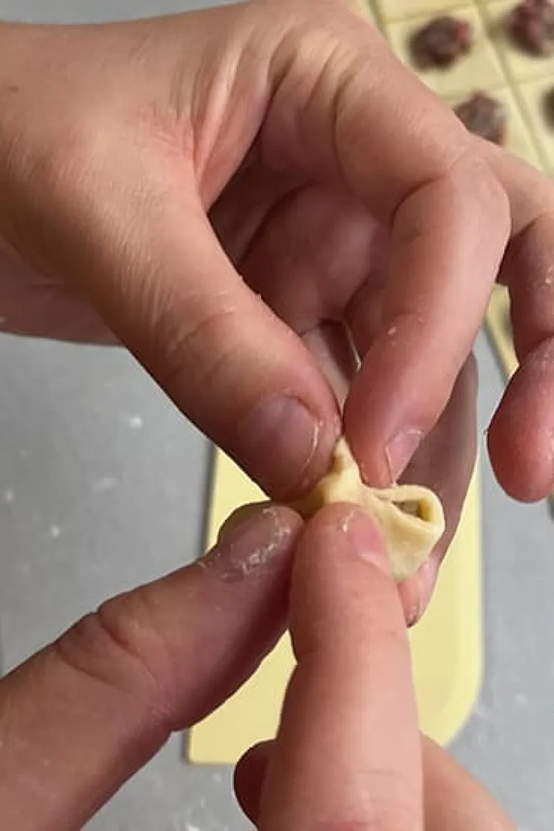 Turkse manti maken - stap 7