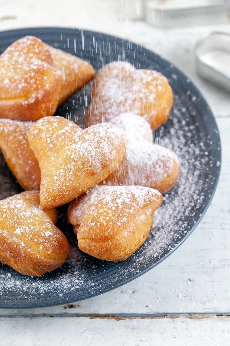 Valentijns beignets