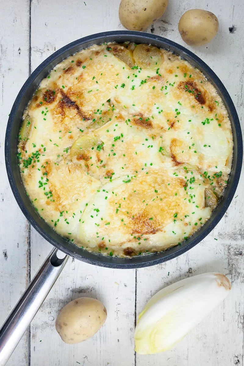 Witlof tartiflette