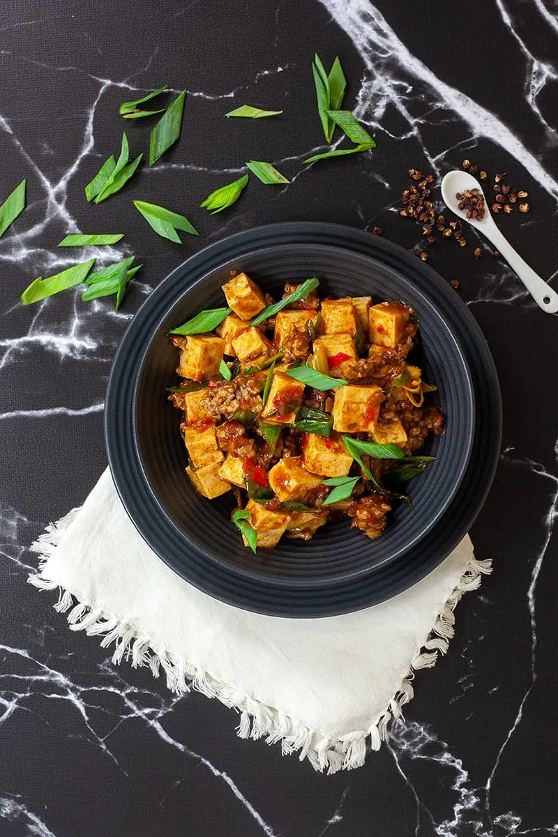 Mapo tofu