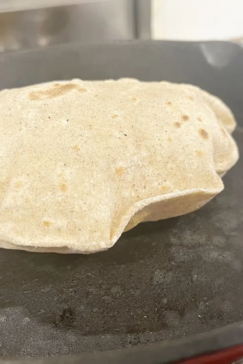 Bol staande chapati