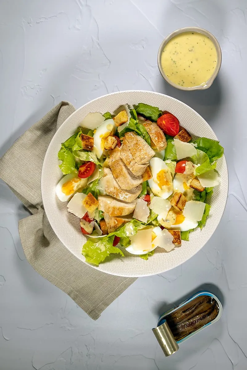 Caesar salade met kip