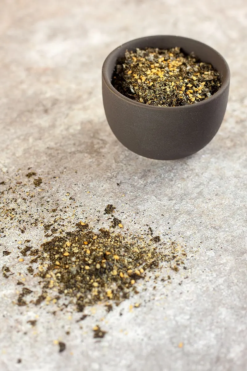 Zelf furikake mix maken