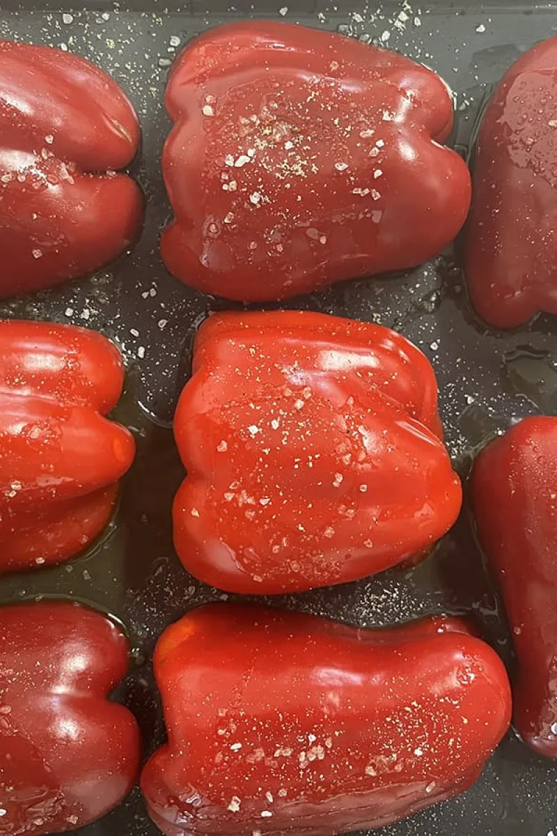 Geroosterde paprika zelf maken (stap 1 van 3)