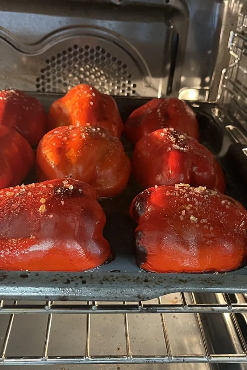 Geroosterde paprika zelf maken (stap 2 van 3)
