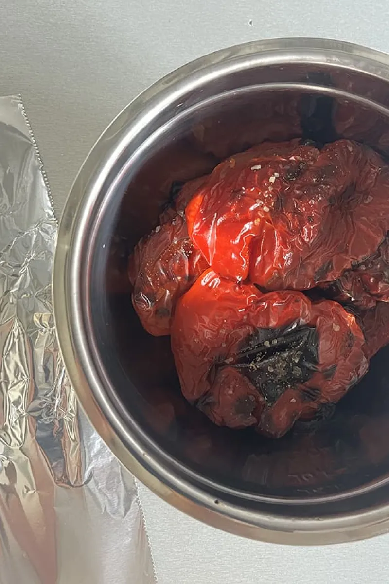Geroosterde paprika zelf maken (stap 3 van 3)