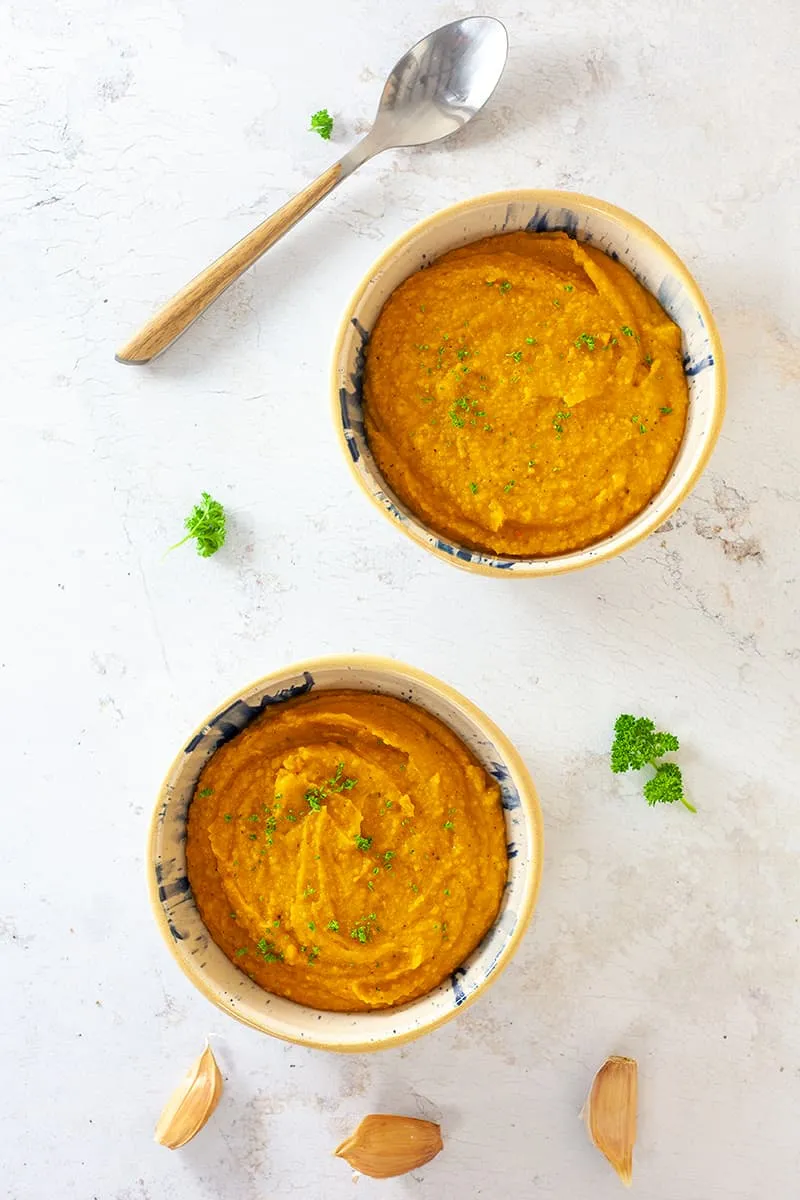 Geroosterde pompoensoep