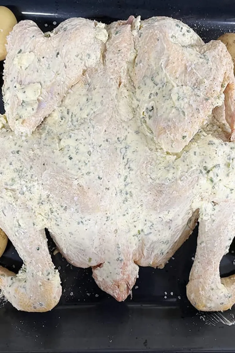 Zelf gevlinderde kip maken - stap 8