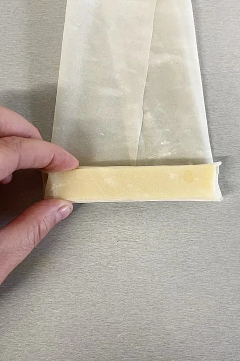 Kaasloempia's bereiden - stap 3