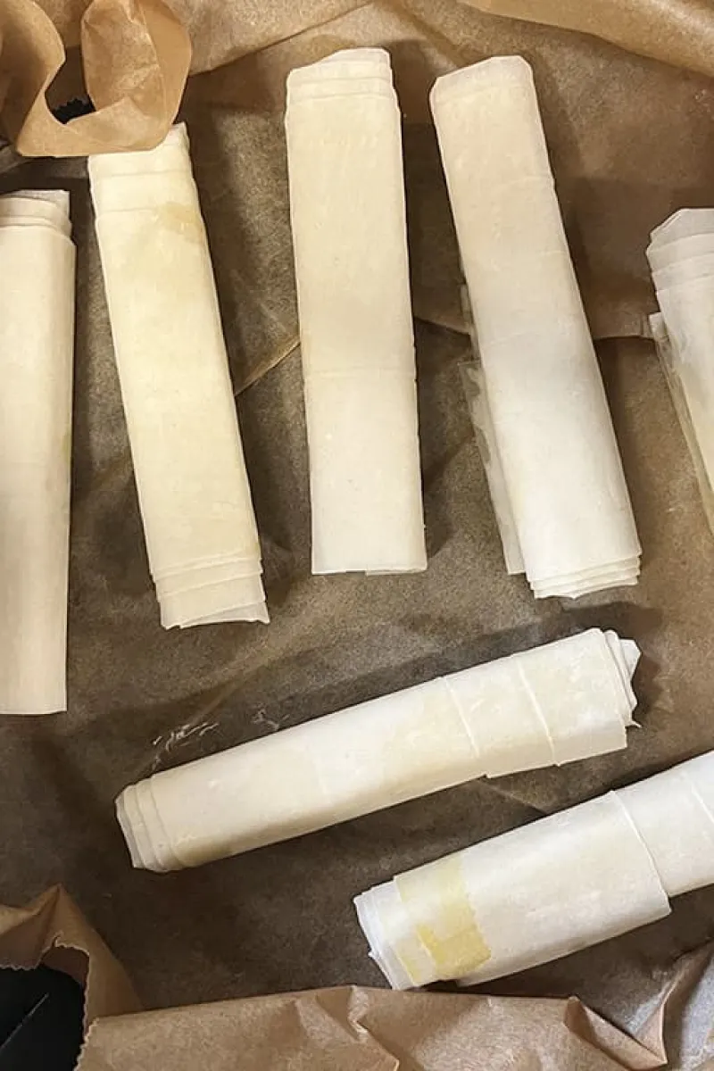 Kaasloempia's bereiden - stap 4