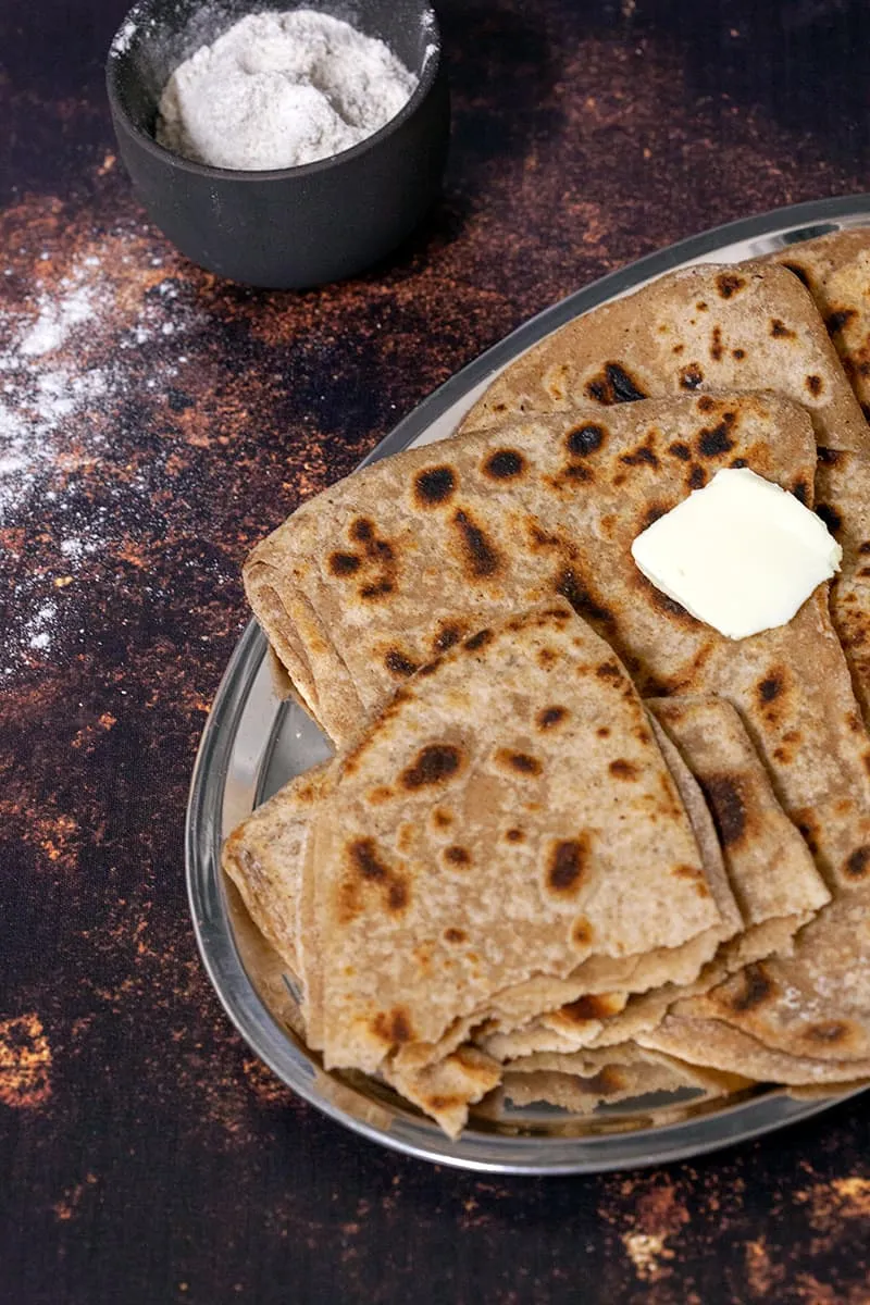Paratha - Indiaas platbrood