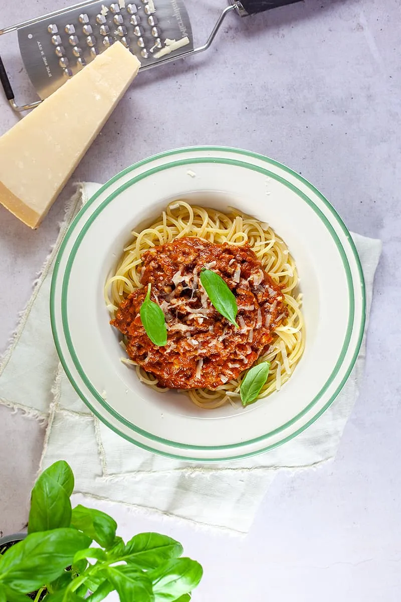 Pasta bolognese
