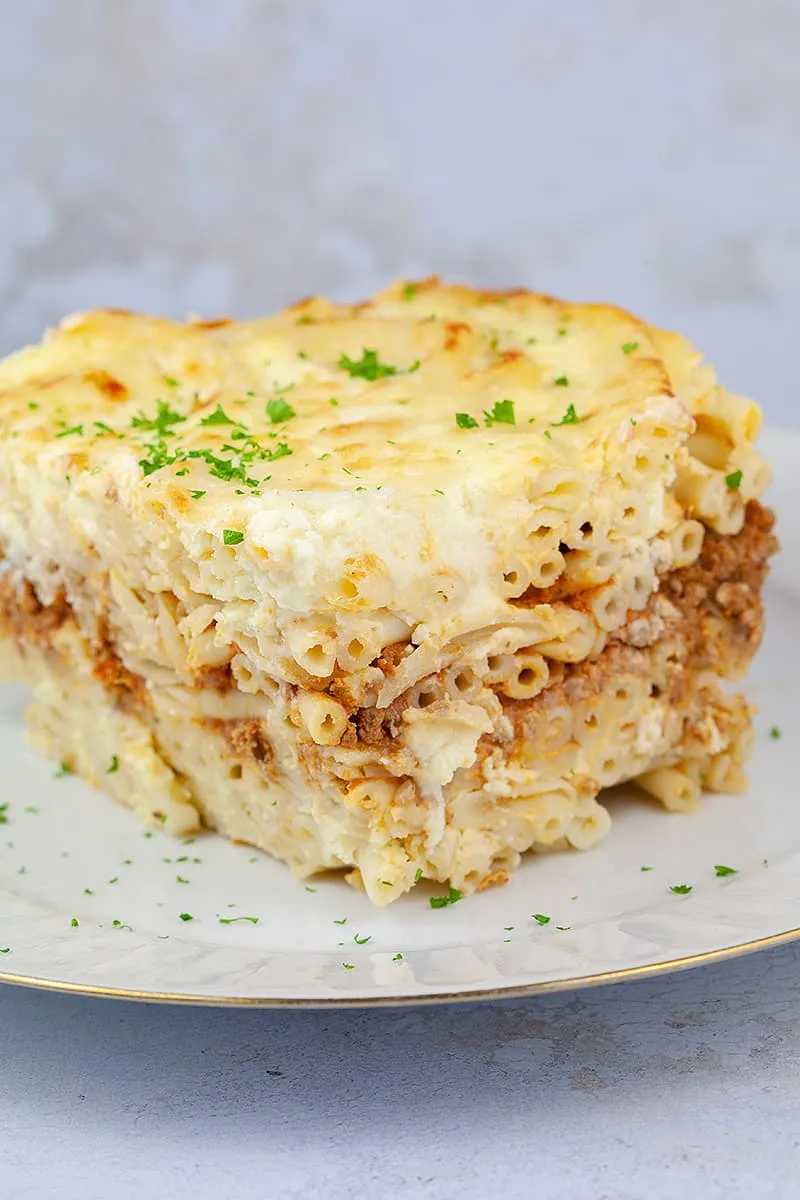 Griekse pastitsio
