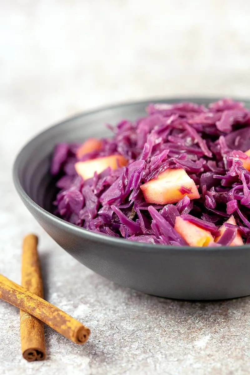 Rode kool met appeltjes