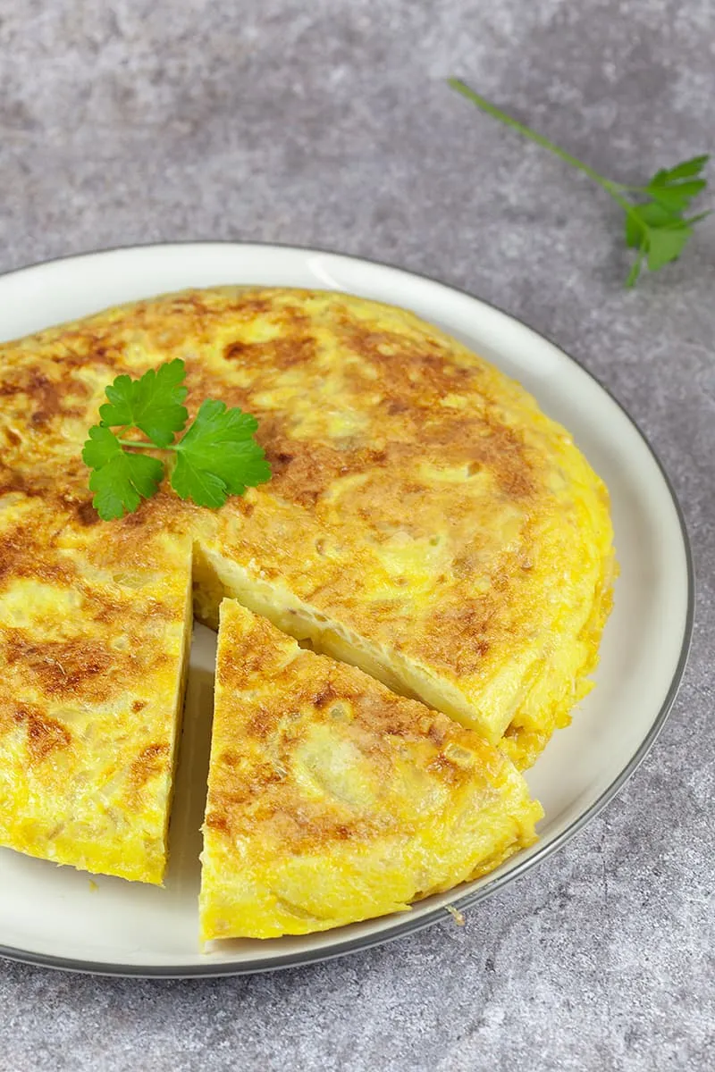 Tortilla de patatas - Spaanse tortilla