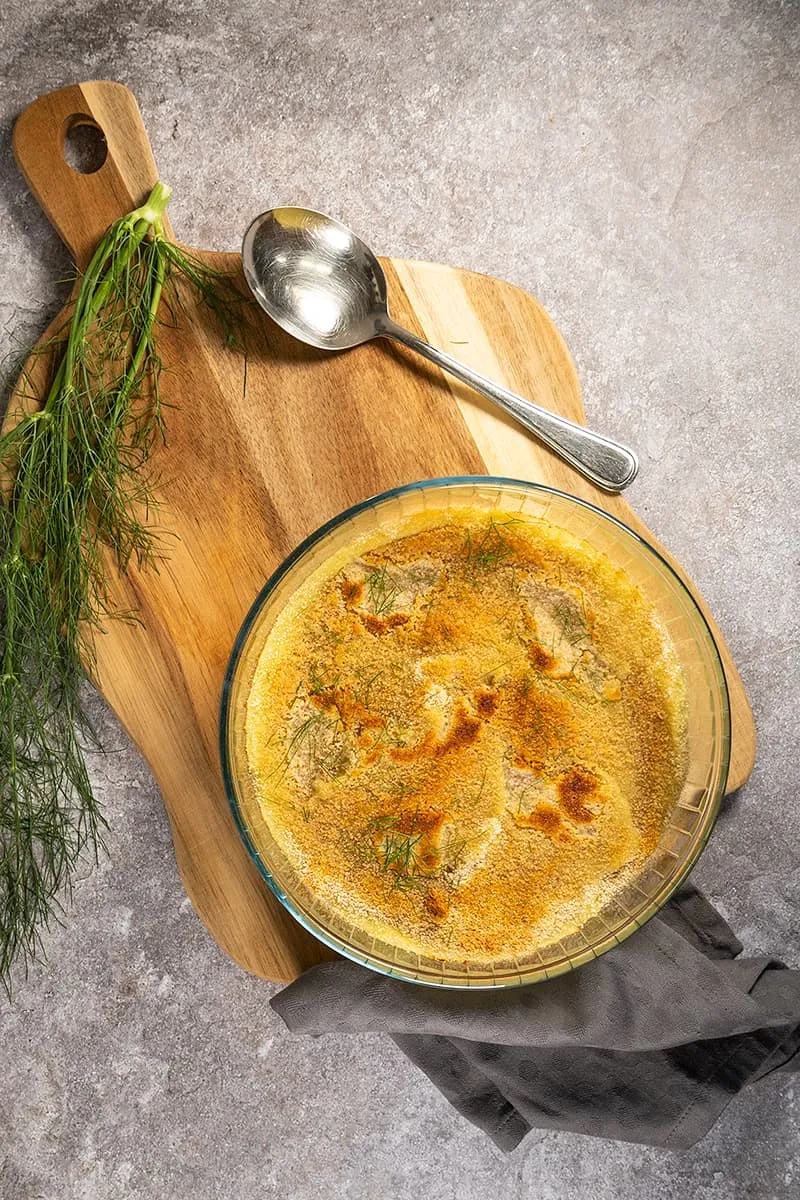 Venkelpuree uit de oven