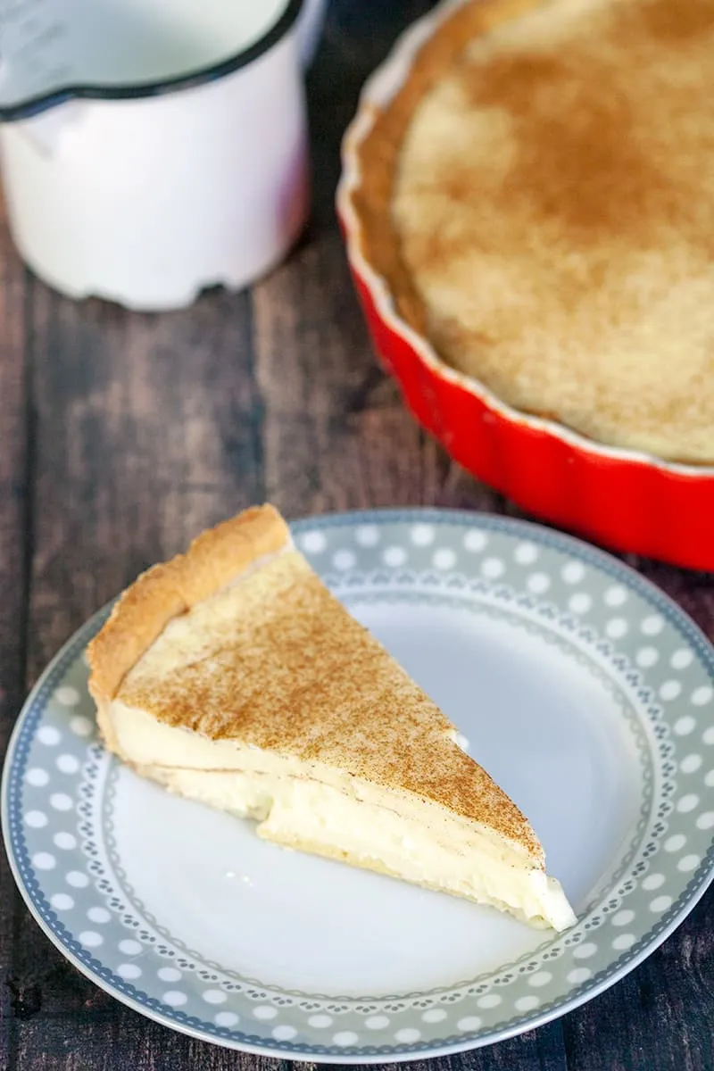 Zuid-Afrikaanse melktert (melktaart)