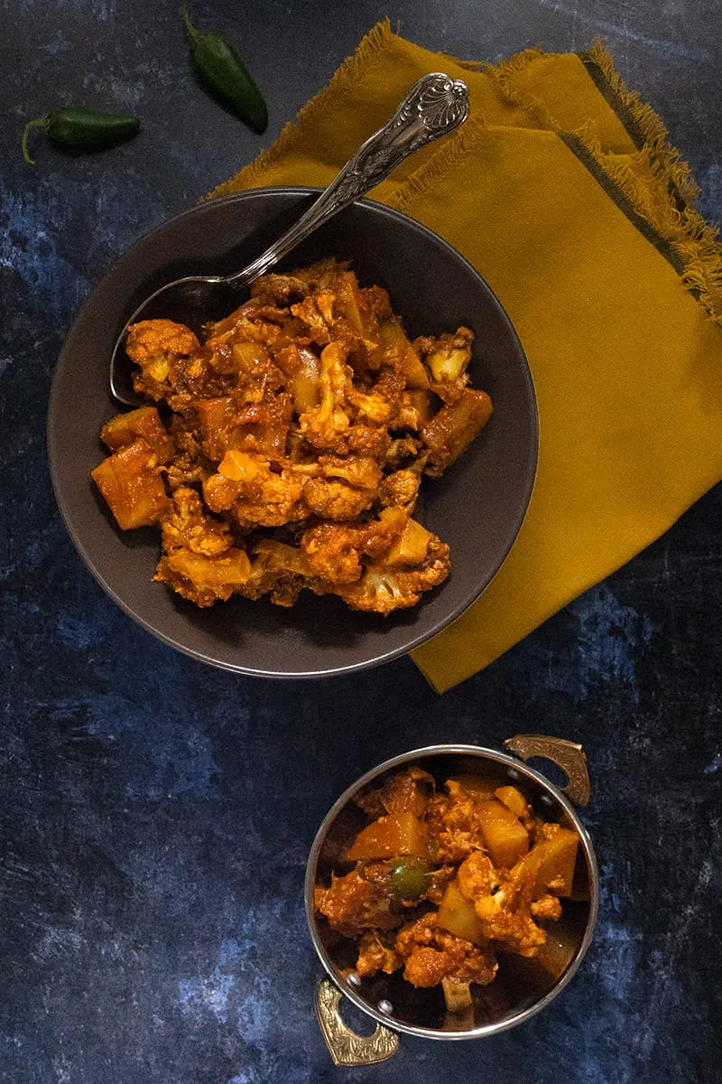 Indiaase aloo gobi