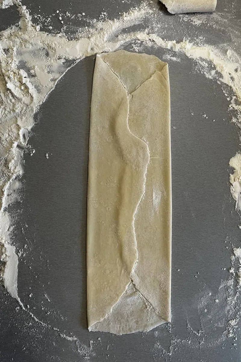 Zelf gözleme maken - stap 2