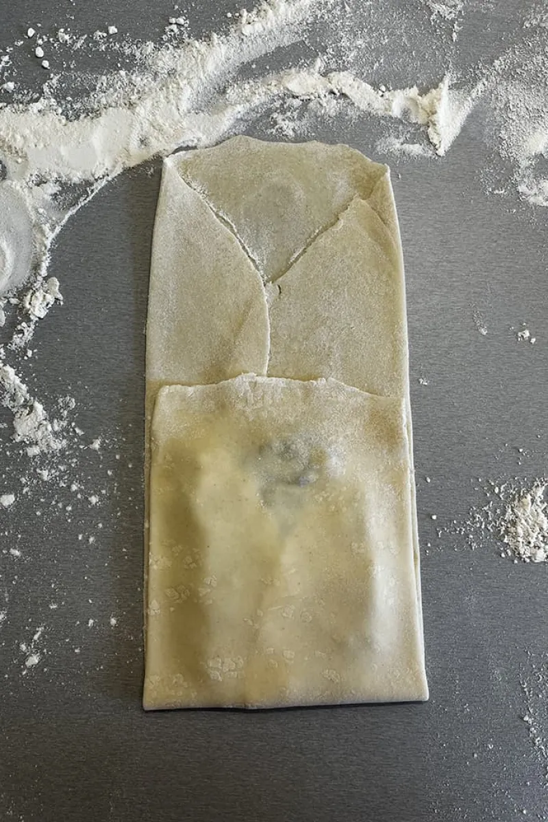 Zelf gözleme maken - stap 4