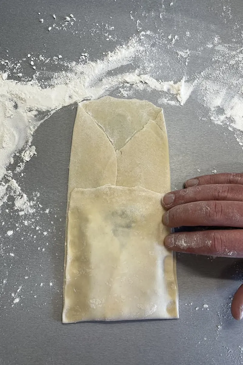 Zelf gözleme maken - stap 5