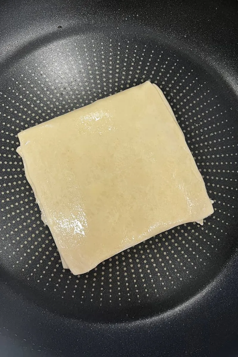 Zelf gözleme maken - stap 7