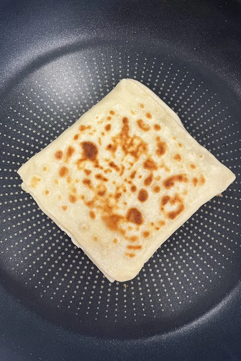 Zelf gözleme maken - stap 8