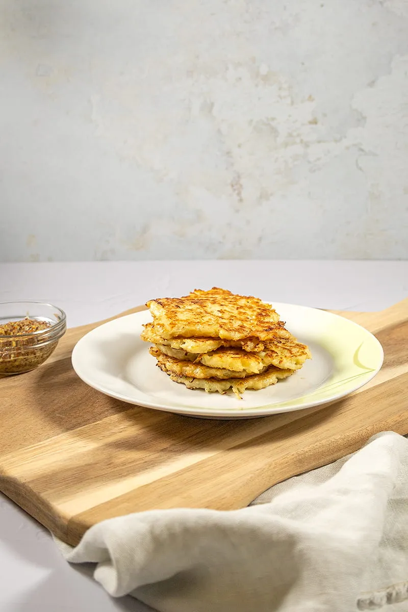 Koolrabi hash browns