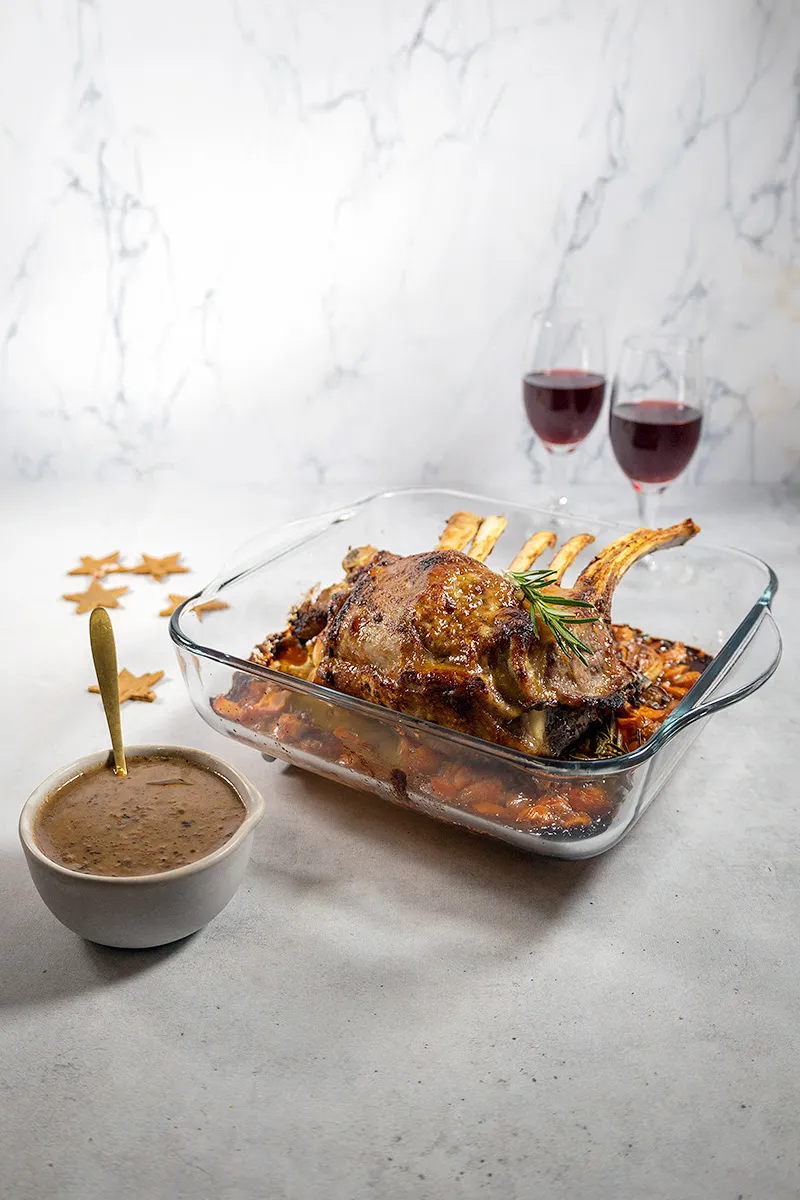 Lamsrack uit de oven